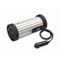 EnerGenie EG-PWC150-01, 12 V Car power inverter, 150 W, Input: 10-16 VDC (accumulator directly) - Output: 230 VAC +/- 10% at 50 Hz (+/-3Hz), modified sine wave