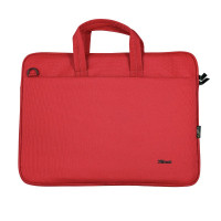 Trust NB bag 16” Bologna, Eco-friendly Slim laptop bag for 16” laptops, (410 x 290mm), Red Trust NB bag 16” Bologna, Eco-friendly Slim laptop bag for 16” laptops, (410 x 290mm), Red