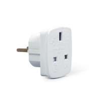 Gembird AC power adapter UK socket to EU schuko plug 7.5A