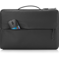 15.6” Сумка для ноутбука HP 15 Sleeve / Water Resistance Padded Protection and Quick Access Pocket / Black 15.6” Сумка для ноутбука HP 15 Sleeve / Water Resistance Padded Protection and Quick Access Pocket / Black