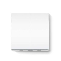 Умный выключатель TP-LINK Tapo S220, White / Умный 2-клавишный, 1-позиционный выключатель