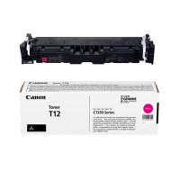 Toner Canon T12 Magenta EMEA, (5300 pages 5%) for Canon i-SENSYS X C1333. Toner Canon T12 Magenta EMEA, (5300 pages 5%) for Canon i-SENSYS X C1333.