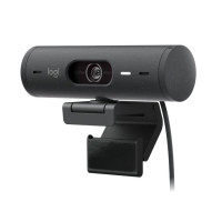Веб-камера Logitech Brio 500 / 1080p / auto light correction / 4MP / stereo mic / USB-C / Graphite Веб-камера Logitech Brio 500 / 1080p / auto light correction / 4MP / stereo mic / USB-C / Graphite