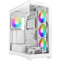 Carcasa XILENCE Xilent Gleam / X818.W.ARGB/ no PSU/ Aquarium panel/ ATX/ White