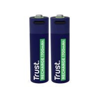 Trust Baterie reincarcabila USB-C AA/ 1700 mAh/ up to 800 charge cycles/ 2 Pack