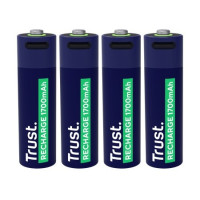 Trust Аккумуляторная батарея USB-C AA/ 1700 mAh/ up to 800 charge cycles/ 4 Pack