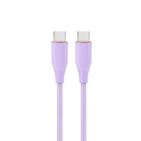 Cablu Type-C la Type-CCablexpert CC-USB2S-CMCM-1.5M-P / 1.5 m/ Violet