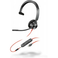 Наушники Poly Blackwire 3315 / USB-C / Black Наушники Poly Blackwire 3315 / USB-C / Black