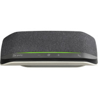 Динамик с микрофоном Poly Sync 10 USB-A USB-C, сенсорное управление, защита от воды и пыли IP64, серебристый