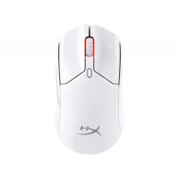 Беспроводная игровая мышь HYPERX Pulsefire Haste 2 Mini, белая, Ультралегкий дизайн, 400–26000 DPI, Двойные режимы беспроводного подключения, Датчик HyperX 26K, До 100 часов автономной работы, 59 г