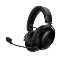 Беспроводные наушники HyperX Cloud III S Wireless, Черные, Диапазон частот: 10Гц–21кГц, Время работы от батареи до 120 часов