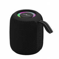 Портативная колонка Bluetooth Gembird SPK-BT-LED-05-BK, 8 Вт RMS, RGB, Встроенный микрофон, Черный Портативная колонка Bluetooth Gembird SPK-BT-LED-05-BK, 8 Вт RMS, RGB, Встроенный микрофон, Черный