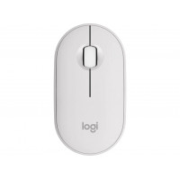 Беспроводная мышь Logitech Pebble M350s Tonal White, компактная, bluetooth, 400-4000 dpi