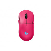 Мышь игровая Logitech G PRO 2 LIGHTSPEED, беспроводная, HERO 2, 5 кнопок, разрешение 100 – 44,000 dpi, время работы от аккумулятора 95 ч, РОЗОВЫЙ - 2.4ГГЦ