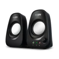 Колонки SVEN 190 Черные (USB), 2.0 / 2x3W RMS, Питание через USB Колонки SVEN 190 Черные (USB), 2.0 / 2x3W RMS, Питание через USB