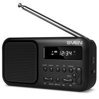 Портативная колонка SVEN SRP-50 Black с Bluetooth, LED-дисплеем, FM-радио Портативная колонка SVEN SRP-50 Black с Bluetooth, LED-дисплеем, FM-радио