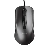 Оптическая мышь Trust Carve, 1200 dpi, 3 кнопки, USB, черная