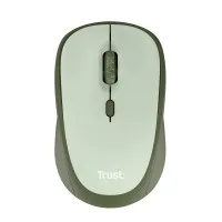 Беспроводная мышь Trust Yvi + Eco Silent - Зеленая, 8м, 2.4ГГц, 800-1600 dpi