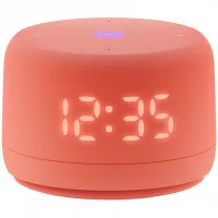 Умная колонка Yandex Station LITE 2 с Алисой, кораллового цвета, LED-дисплеем, управлением умным домом Умная колонка Yandex Station LITE 2 с Алисой, кораллового цвета, LED-дисплеем, управлением умным домом