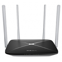 Wireless Router MERCUSYS AC12 / AC1200 Dual Band / Wi-Fi5 / 1WAN+4LAN / 4 external antennas