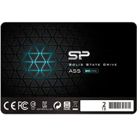 2.5” SSD 2.0TB Silicon Power Ace A55, SATAIII, SeqReads: 500 MB/s, SeqWrites: 450 MB/s, MTBF 1.5mln, SLC Cache technology, BBM, SP Toolbox, 7mm, 3D NAND TLC