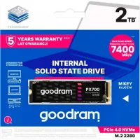 M.2 NVMe SSD GOODRAM PX700 / 2.0TB / 3D NAND TLC