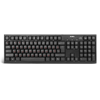 SVEN Standard 304 USB+HUB, Keyboard, USB 2.0 Hub 1-port, Black