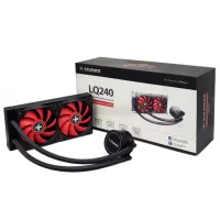 XILENCE Liquid Cooler (XC975) ”LiQuRizer 240” Performance A+ Socket LGA 1700/2066/2011/115x/1200 & AM5/AM4, up to 300W, 2x TF120 Red Fans:120x120x25mm, PWM fans:700-1800rpm, 18.0-32.2 dBA, 70CFM, pump: 2100±10% rpm, 25dBA, 3 pin, LED lit Pump Head, Black XILENCE Liquid Cooler (XC975) ”LiQuRizer 240” Performance A+ Socket LGA 1700/2066/2011/115x/1200 & AM5/AM4, up to 300W, 2x TF120 Red Fans:120x120x25mm, PWM fans:700-1800rpm, 18.0-32.2 dBA, 70CFM, pump: 2100±10% rpm, 25dBA, 3 pin, LED lit Pump Head, Black