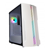 Корпус XILENCE XILENT BLADE | X512.W.RGB/ no PSU/ Side panel/ ATX/ White