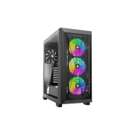 Корпус XILENCE Xilent X | XG151 / w/oPSU / with Tempered Glass Side Panel / 3x ARGB 120mm + 1x120mm / ATX / Black