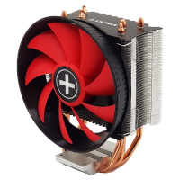 XILENCE Cooler XC029 ”M403PRO”, Performance C Series, Intel Socket LGA 1851/1700/1200/115x & AMD AM5/AM4, up to 150W, 120х120х25mm Red PWM Fan, Hydro-bearing fan, 500~1800rpm, 14.2~25.6dBA, 61.5CFM, 4-pin PWM, 3x 6mm Cooper heatpipes