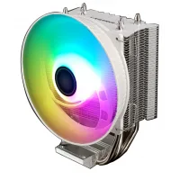 XILENCE Cooler XC229 ”M403PRO.W.ARGB”, WHITE DESIGN, Intel Socket LGA1700/1150/1151/1155/1156/1200 & AMD AM5/AM4/AM3/FM2, up to 150W, 120х120х25mm, Hydro-bearing A-RGB fan, 500~1800rpm, 14.2~25.6dBA, 65.4CFM, 4pin, PWM, 3x 6mm Cooper heatpipes, White XILENCE Cooler XC229 ”M403PRO.W.ARGB”, WHITE DESIGN, Intel Socket LGA1700/1150/1151/1155/1156/1200 & AMD AM5/AM4/AM3/FM2, up to 150W, 120х120х25mm, Hydro-bearing A-RGB fan, 500~1800rpm, 14.2~25.6dBA, 65.4CFM, 4pin, PWM, 3x 6mm Cooper heatpipes, White
