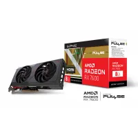 Placa video Sapphire PULSE Radeon RX 7600 / 8GB / GDDR6 / 128bit