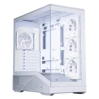 Корпус 1STPLAYER GM7 / w/oPSU / Side-Window / 3x120mm / ATX / Silver