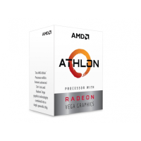 AMD Athlon 3000G, Socket AM4, 3.5GHz (2C/4T) 4MB L3, Integrated Radeon Vega 3 Graphics, 14nm 35W, Unlocked, Box