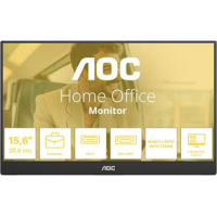 15.6” Monitor AOC 16T20E2 / Portable / 4ms/ Black 15.6” Monitor AOC 16T20E2 / Portable / 4ms/ Black