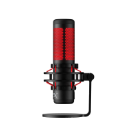 Microfon pentru streaming HyperX QuadCast 2 S, Black/Red, [9A273AA]
