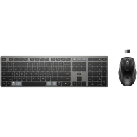 Многофункциональная перезаряжаемая беспроводная клавиатура и мышь HP 725 Многофункциональная перезаряжаемая беспроводная клавиатура и мышь HP 725