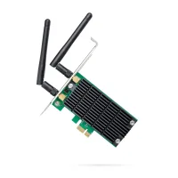 TP-LINK Archer T4E AC1200 Wireless Dual Band PCI Express Adapter, 867Mbps on 5GHz + 300Mpbs on 2.4GHz, 802.11a/b/g/n/ac, 2 Dual Band detachable аntennas
