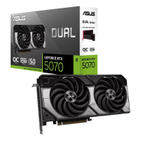 Видеокарта ASUS Dual GeForce RTX 5070 OC Edition / 12GB / GDDR7 / 192bit