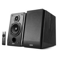 Boxe Edifier R1855DB Matte Black / 70W RMS / Bluetooth 4.0 / AUX / RCAx2 / optical / coaxial / remote control / wooden