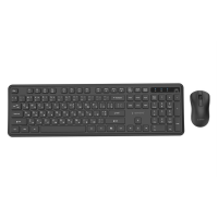 Беспроводная клавиатура и мышь Gembird KBS-WPS-01-CYRL, Black Беспроводная клавиатура и мышь Gembird KBS-WPS-01-CYRL, Black