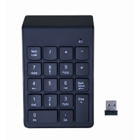Беспроводной Кейпад Gembird KPD-W-02 / 18 keys / USB / Black Беспроводной Кейпад Gembird KPD-W-02 / 18 keys / USB / Black