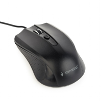 Gembird MUS-4B-01, Optical Mouse, 1200dpi, USB, 1.35 m cable, Black Gembird MUS-4B-01, Optical Mouse, 1200dpi, USB, 1.35 m cable, Black