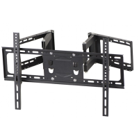 Full-motion TV-Wall Mount for 37 -80”- Gembird ”WM-80ST-02”, allows up to 120 degrees swivel and 20 degrees tilting, max. 60 kg, Distance to wall: 58 - 402 mm, max. VESA 600 x 400, Black Full-motion TV-Wall Mount for 37 -80”- Gembird ”WM-80ST-02”, allows up to 120 degrees swivel and 20 degrees tilting, max. 60 kg, Distance to wall: 58 - 402 mm, max. VESA 600 x 400, Black