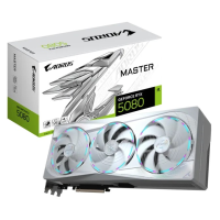 Видеокарта Gigabyte AORUS GeForce RTX 5080 MASTER ICE 16G/ 16GB / GDDR7 / 256bit Видеокарта Gigabyte AORUS GeForce RTX 5080 MASTER ICE 16G/ 16GB / GDDR7 / 256bit