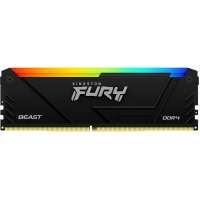 Оперативная память Kingston FURY® Beast DDR4 RGB 3200 МТ/с 16ГБ Оперативная память Kingston FURY® Beast DDR4 RGB 3200 МТ/с 16ГБ