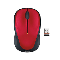 Logitech Wireless Mouse M235 Red, Optical Mouse, Nano receiver, Red/Black, Retail Logitech Wireless Mouse M235 Red, Optical Mouse, Nano receiver, Red/Black, Retail
