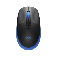 Logitech Wireless Mouse M190 Full-size - BLUE - 2.4GHZ - EMEA - M190 Logitech Wireless Mouse M190 Full-size - BLUE - 2.4GHZ - EMEA - M190
