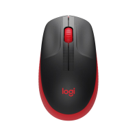 Logitech Wireless Mouse M190 Full-size - RED - 2.4GHZ - EMEA - M190 Logitech Wireless Mouse M190 Full-size - RED - 2.4GHZ - EMEA - M190